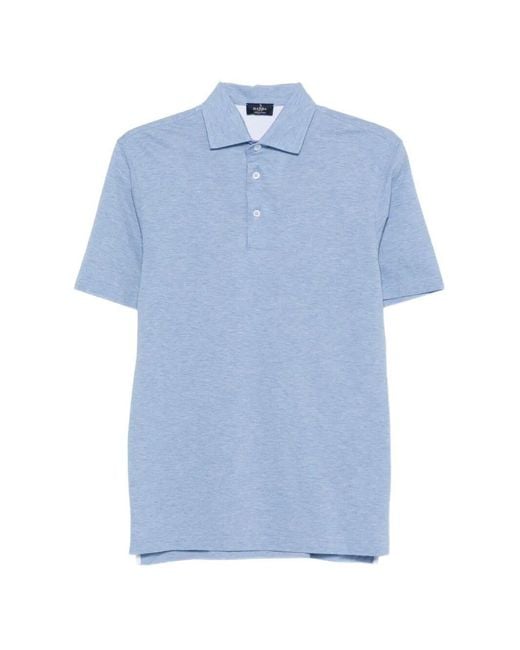 Barba Napoli Blue Polo for men
