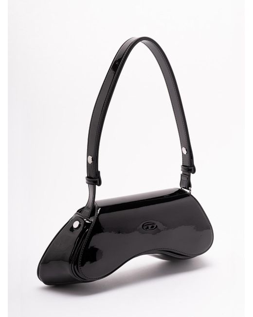 DIESEL Black 'Play Crossbody' Crossbody Bag