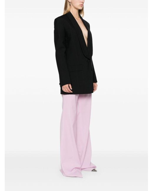 Givenchy Black Lurex Stripes Blazer