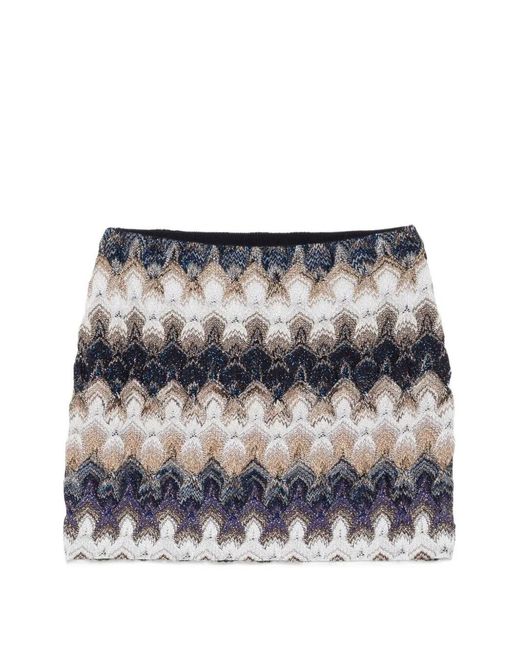 Missoni Gray Mini Skirt