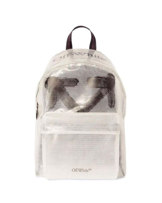 Off-White c/o Virgil Abloh White Off 'Heritage' Backpack for men
