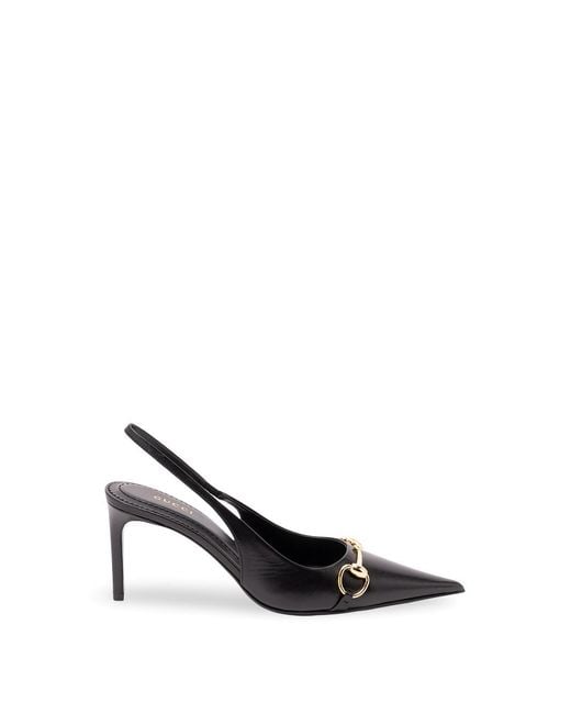 Gucci White Pumps