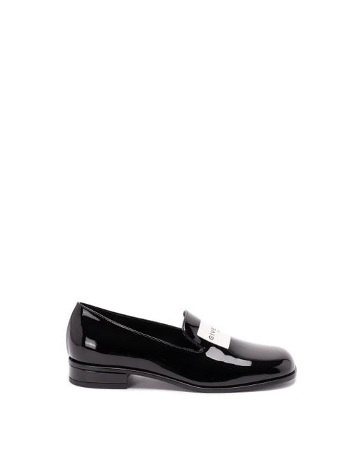 Givenchy White 'Tux' Loafers