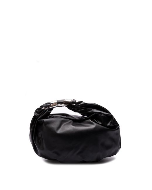 DIESEL Black `Grab-D` Medium Hobo Bag