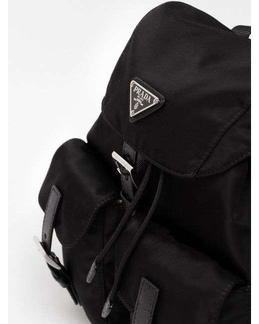 Prada Black Small Re-Nylon Backpack