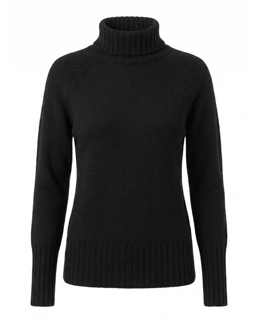Drumohr Black Turtle Neck Sweater