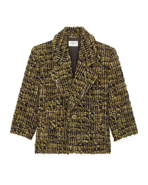 Saint Laurent Green Blazer