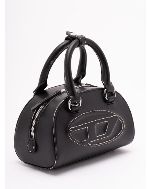 DIESEL Black '1Dr Dome Crossbody' Crossbody Bag