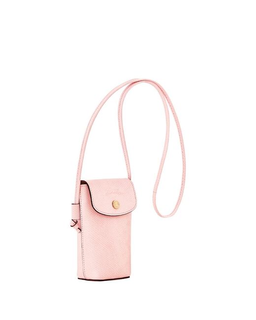 Longchamp Pink 'Epure' Phone Case