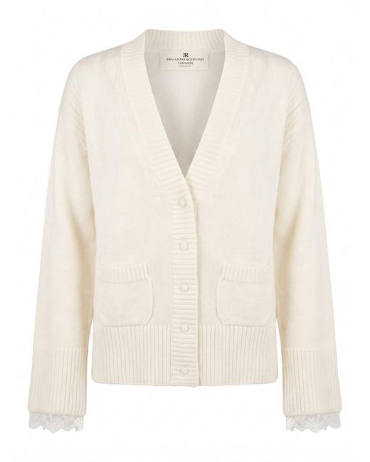 Ermanno Scervino White Cardigan