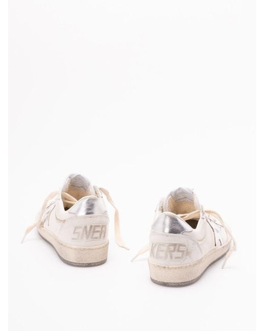 Golden Goose Deluxe Brand White 'Ball Star' Sneakers