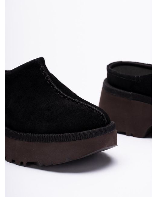 Ugg Black `New Heights` Clogs