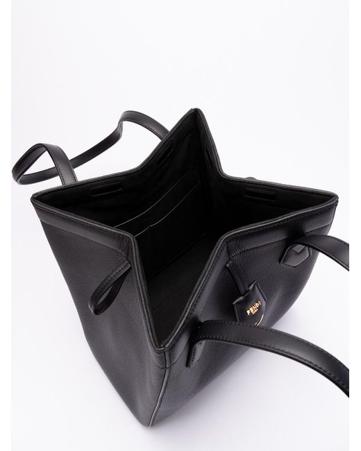 Fendi Black ` Origami Medium` Tote Bag