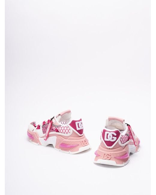 Dolce & Gabbana Pink Airmaster Sneakers