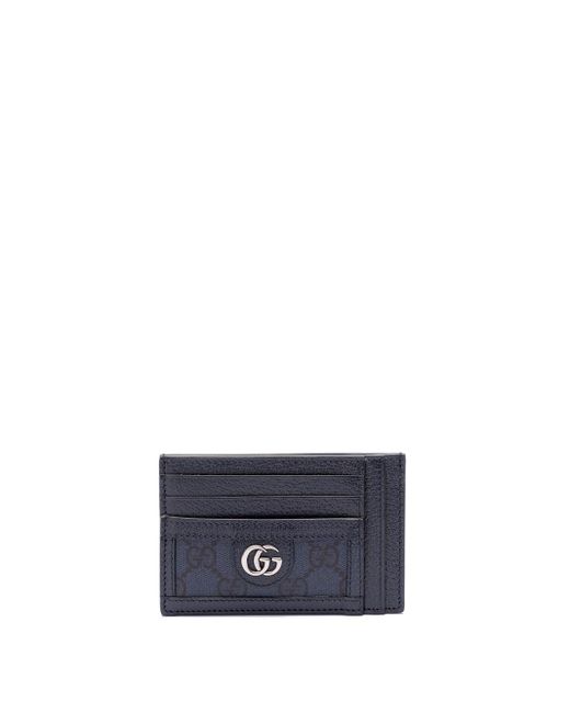 Gucci Blue `Ophidia` Card Case for men