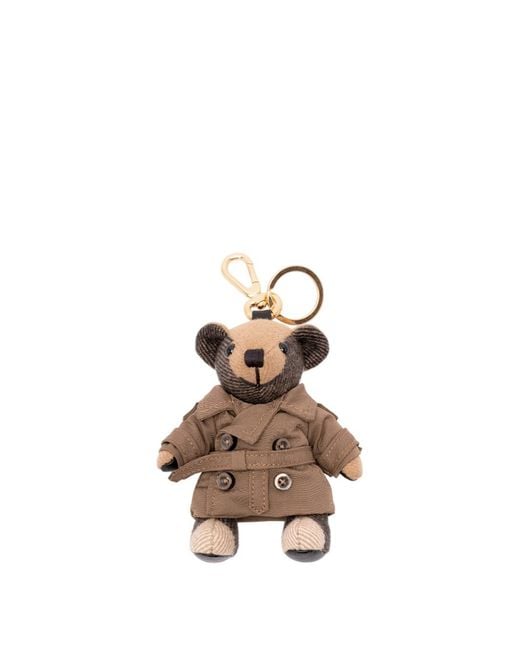 Burberry Metallic 'Thomas City' Keychain
