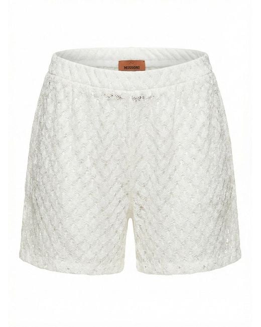 Missoni White Shorts