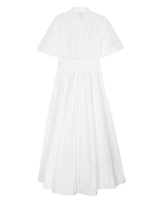 `Marysole` Long Dress di Sara Roka in White