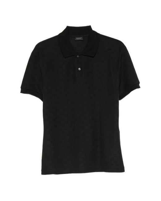 Gucci Black Polo Shirt for men