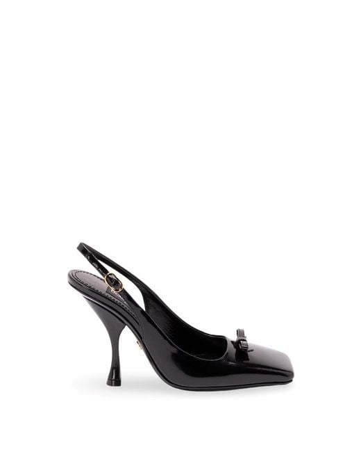 Dolce & Gabbana Black Slingback