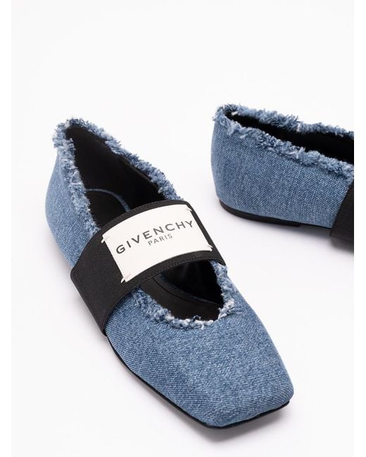 Givenchy Blue Ballerinas