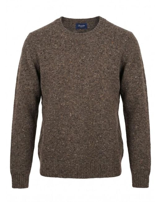 Drumohr Brown Sweater for men