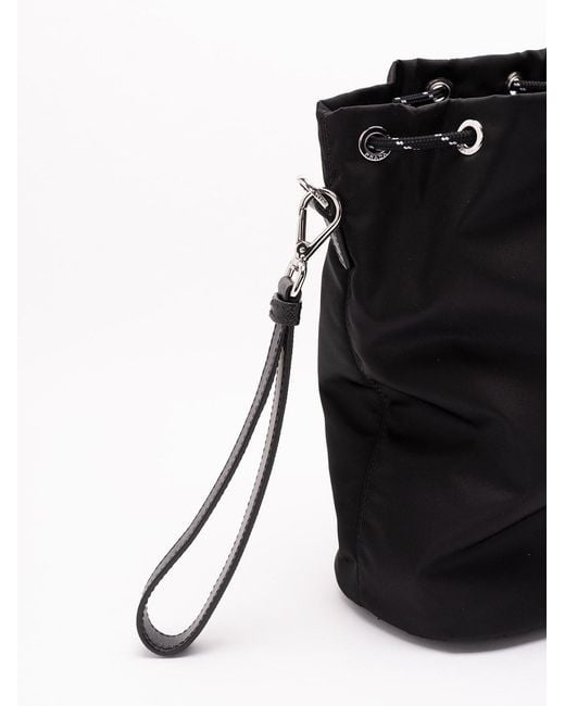 Prada Black Speedrock' Pouch for men