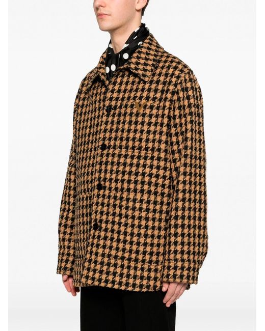 Valentino Garavani Brown 'Vgold' Shirt for men