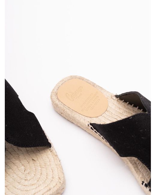 Castaner Black 'Priya/001' Espadrilles