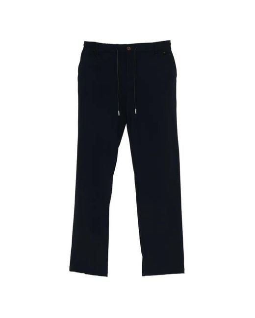 Moorer Blue 'Argentario' Pants for men