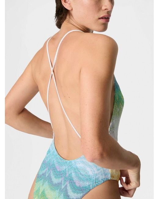 Missoni Blue One-Piece