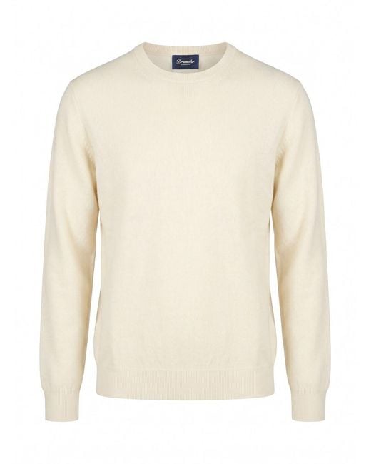 Drumohr Natural Sweater for men