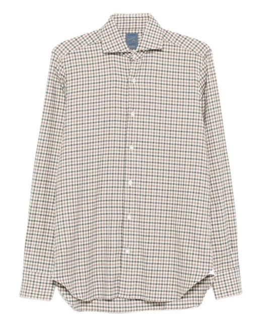 Barba Napoli White Shirt for men
