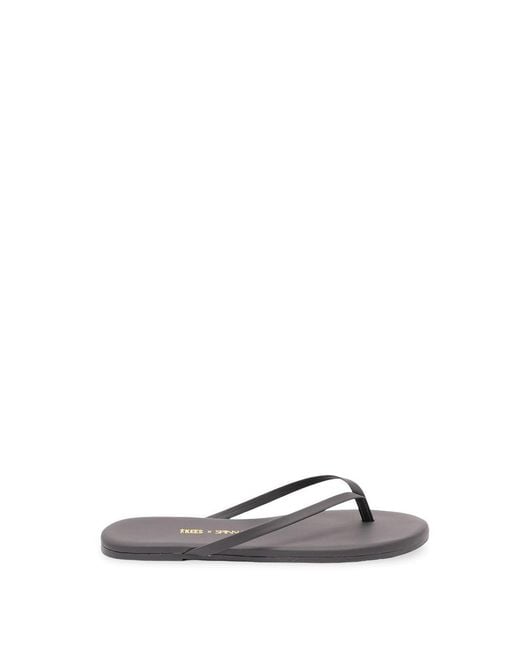 TKEES White 'Solids' Flip Flops
