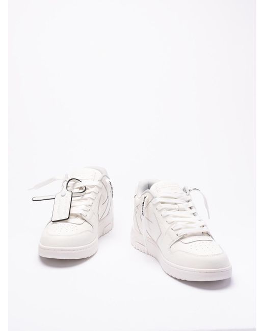 `Out Of Office` `For Walking` Sneakers di Off-White c/o Virgil Abloh in White da Uomo