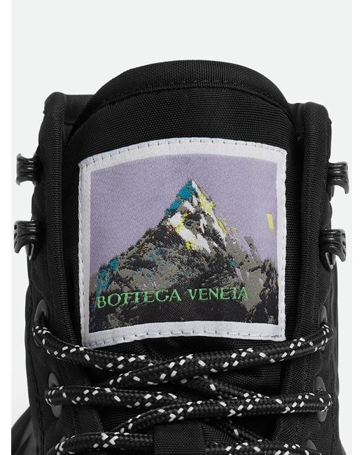 Bottega Veneta Black `Denver` Sneakers for men