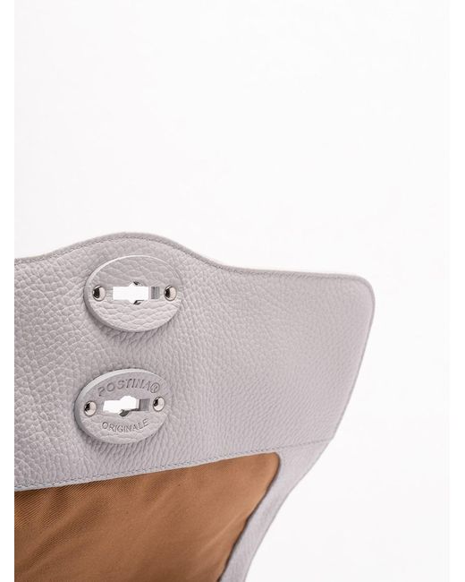 Zanellato White Small 'Postina Daily' Handbag