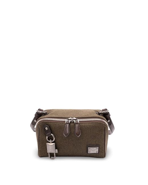 Dolce & Gabbana Gray Crossbody Bag for men