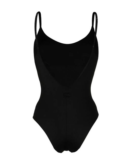 One-Piece Swimsuit di Fisico in Black