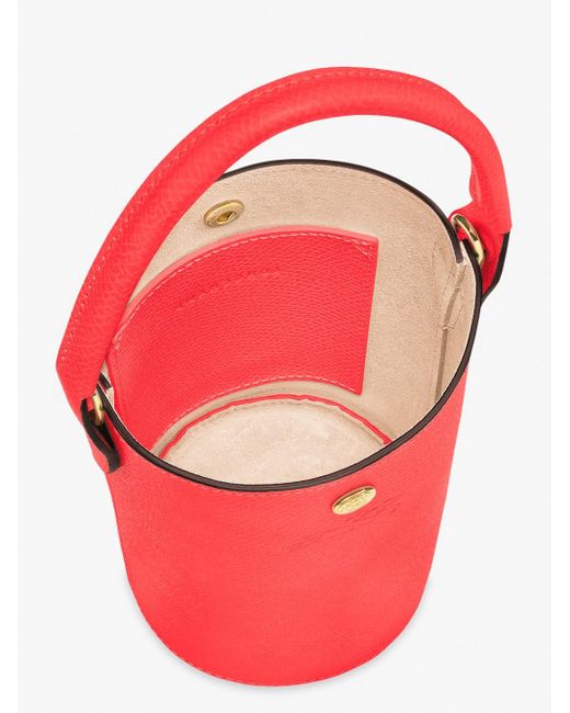 Longchamp Red `epure` Extra Small Crossbody Bag