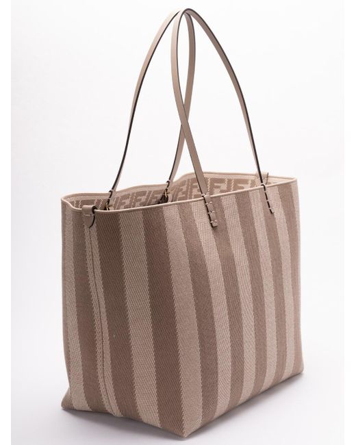 Fendi Multicolor 'Roll' Large Tote Bag