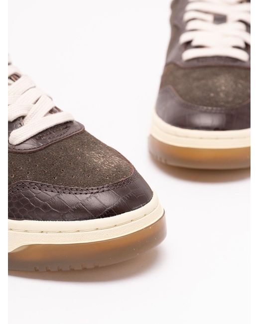 Autry White 'Medalist' Low Sneakers