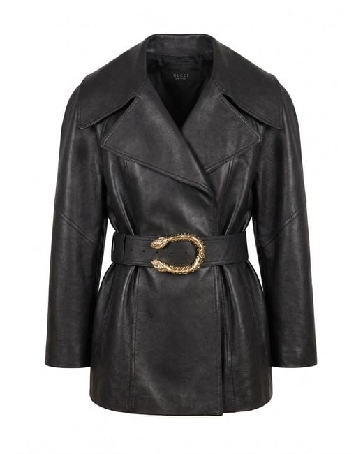 Gucci Black Trench