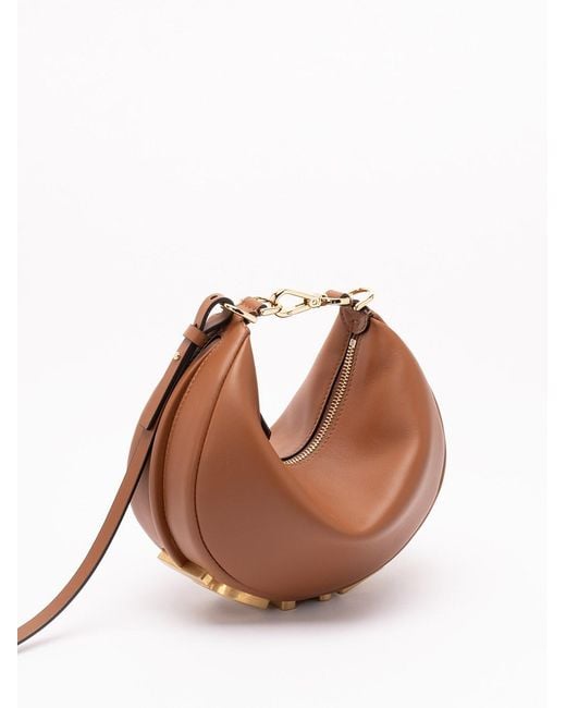 Fendi White 'Graphy' Mini Bag