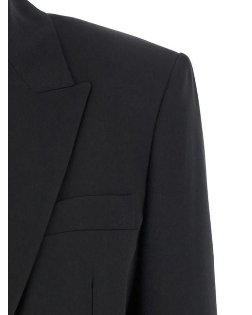 Pinko Black Single-Breasted Blazer