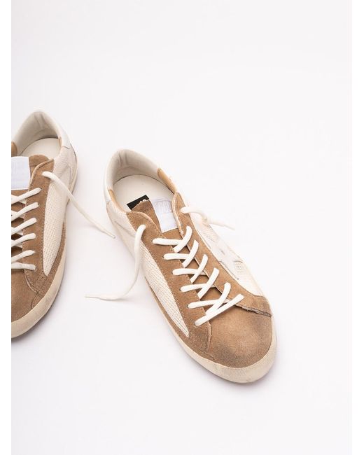 Golden Goose Deluxe Brand Pink 'Super-Star' Sneakers for men