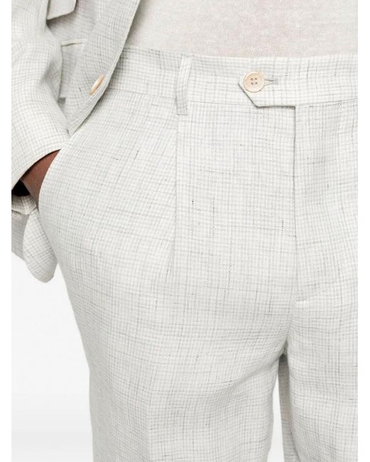 Brunello Cucinelli White Leisure Suit for men