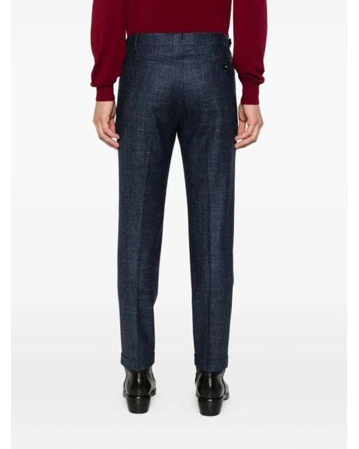Berwich Blue Pants for men