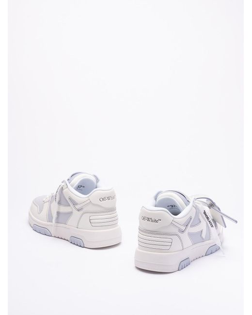 Off-White c/o Virgil Abloh White Off `Out Of Office Calf Leather` Sneakers