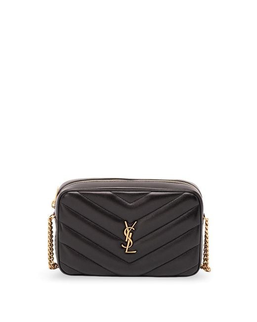 Saint Laurent Black 'Loulou' Camera Bag